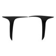 thumbnail image 3 of Fog Lamp Frame Trim, Self Adhesive Installation Bright Black Perfect Fit Front Fog Lamp Trim Cover  For Car, 3 of 8