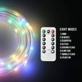 thumbnail image 5 of DYstyle 10M 100LED Strip Fairy Lights With IR Remote Waterproof 8 Modes LED Rope String Light Outdoor Garden Wedding Party Christmas Xmas Decoration, 5 of 6