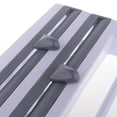 thumbnail image 4 of DOLITY Kitchen Towel Foil Roll Holder Cling Film Dispenser Wall Rack Gray, 4 of 9