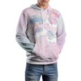 thumbnail image 2 of LITTLE TWIN STARS Hoodie with Pocket Anime for Men Women Couple Gift, 2 of 7