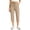 Beige, variant on Womens Cargo Pants Women Flare Cigarette - Zip Fly Business Green M