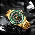 thumbnail image 4 of Curren Stainless Steel Men's Watch Fashion Design Quartz Wristwatch With Date Clock Male Reloj Hombre Watch Men - Quartz Wristwatches, 4 of 6