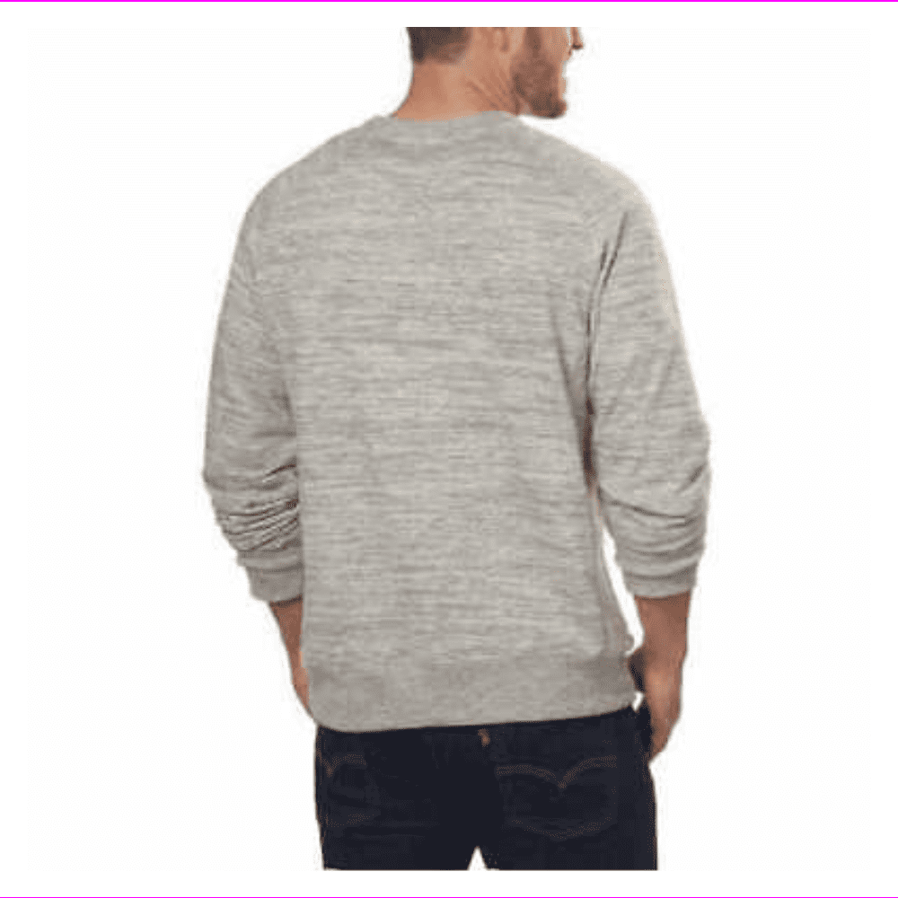 champion men's french terry crew sweatshirt