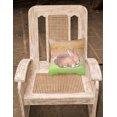 thumbnail image 2 of Carolines Treasures BB7410PW1818 Rabbit Watercolor Fabric Decorative Pillow, 2 of 2