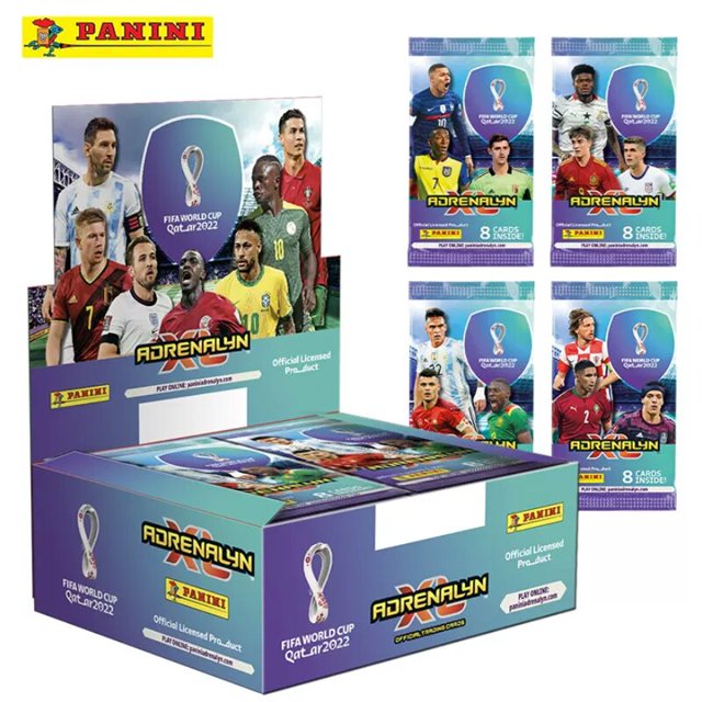 Tarjeta de estrella del fútbol de Catar, tarjeta de colección de estrellas de fútbol de la Copa del Mundo de 2022, Tony Messi, Panini, auténtico futbolista, bola limitada Fivean unisex