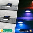 thumbnail image 7 of CAMOTUSE 16Pcs Solar 7 Color Changing Led Bright Deck Step Lights Outdoor Garden Patio Lighting, 7 of 7
