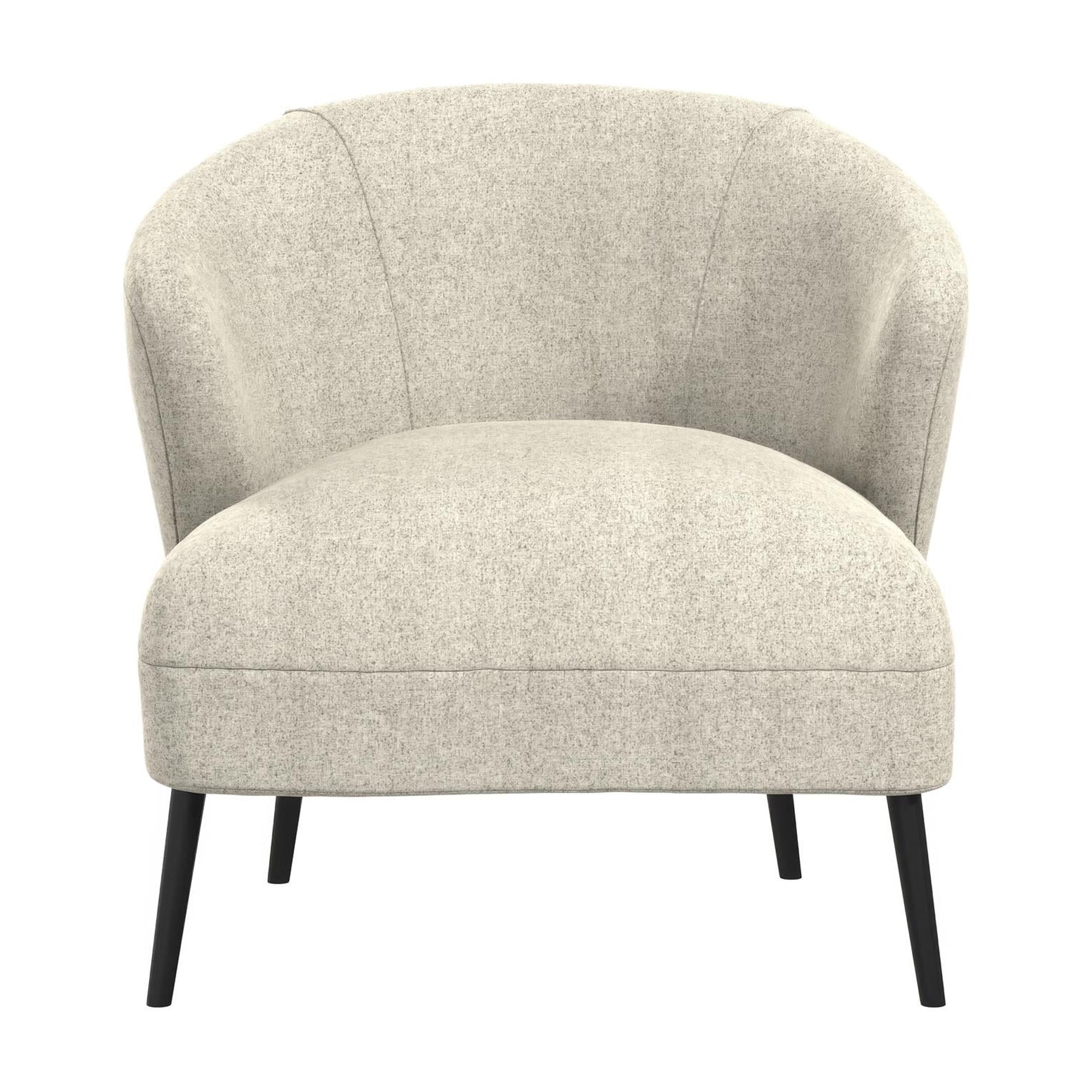 DHP Alice Upholstered Accent Chair, Tan Looped Yarn