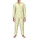 thumbnail image 3 of Fotbe Green Pears Pijama de Hombre con Estampado de Manga Larga, Conjunto de 2 Piezas, Ropa de Dormir Suave y Cómoda con Bolsillos-XX-Large, 3 of 7