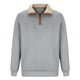 thumbnail image 5 of Sudadera sin capucha para hombre, informal, a la moda, con cuello alto, estampado, cremallera, jersey de manga larga, blusa de poliéster para hombre, 5 of 8