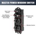 thumbnail image 3 of 25401-CA010 Eléctrico Ventana Interruptor Delantero Izquierdo Conductor Lado, 3 of 10