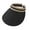 Black, variant on Sun Hat for Women Foldable UV Protection Bucket Hat for Camping and Travel Women's Woven Sliding Sunshade Men's Adjustable Hat Sports Sunshade