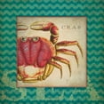 thumbnail image 3 of Marrott, Stephanie 20x20 Black Modern Framed Museum Art Print Titled - Crab, 3 of 5