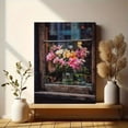 thumbnail image 6 of Vibrant Floral Impressionist Oil Painting Canvas Wall Art for Living Room Bedroom Dining Room Hallway Office Entryway, 6 of 8
