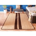 thumbnail image 3 of Chouhan Rugs Natural Jute Brown Lined Rug Bohemian Rug Decor Rug Handwoven Rug Custom Rug Decorative Rug, 3 of 8