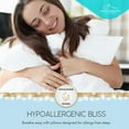 thumbnail image 3 of East Coast Bedding Goose Down Pillows, Soft Density 600 Fill Power - Available in Standard, Queen, King, 3 of 5