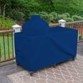 thumbnail image 7 of COVERS&ALL Big Egg Grill Outdoor Patio Covers 18 Oz Waterproof - 100% UV & Weather Resistant PVC Coated Patio Furniture Covers with Air Pockets & Drawstring for Snug fit (60" L x 30" D x 50" H, Gray), 7 of 7