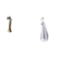 thumbnail image 1 of Figura de escritorio,Figuritas africanas,artesanías,artículos de escritorio coleccionables,Estatua de dama tribal,pieza de arte para decoración del hogar,Figura de escritorio,Estatua de, 1 of 8