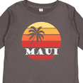 thumbnail image 4 of Inktastic Maui Hawaii Vacation Boys or Girls Long Sleeve Toddler T-Shirt, 4 of 5
