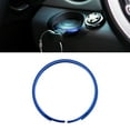 thumbnail image 1 of Xotic Tech Blue Aluminum Alloy Remote Control Key Cover Ring Rim Surrounding Compatible with Mini Cooper JCW R55 R56 R57 R58 R59 R60 R61, 1 of 8