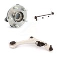 thumbnail image 1 of Transit Auto Front Right Hub Bearing Assembly Suspension Lower Control Arm with Ball Joint and Sway Bar Stabilizer Link Kit for Car 2007-2012 Nissan Altima 3.5L K7T-101463, 1 of 11