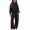 Black, variant on Girls Sweatsuit Fashion 2 Piece Hoodie and Sweatpants Set 5-13 Years | Girls Athletic Sets Hooded Sweatshirts and Wide Leg Joggers Warm Tracksuit with Pockets Fall Winter Back to School Clothes