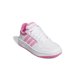 thumbnail image 3 of Tenis Casual Adidas Hoops 3.0 K Blanco/Rosa IG3827 Mujer 26 cm, 3 of 5