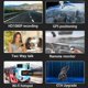 thumbnail image 2 of K18 4G WiFi Car DVR con GPS FHD 1080P Dash Cam con cámara de visión trasera, 2 of 7