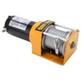 thumbnail image 1 of Cabrestante eléctrico a prueba de agua, kit de cabrestante eléctrico de 12 V Kit de cabrestante eléctrico Cabrestante de cable de acero Altamente recomendado, 1 of 9