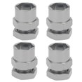 thumbnail image 2 of Adaptador de conversión hexagonal Sincero 12mm a 17mm accesorios aptos para 1/10 RC Crawler Color Titanio, 2 of 10