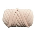 thumbnail image 1 of Cotton Polyester Chunky Yarn Tube Giant Yarn for Rug Making Carpets Handbag Light Pink, 1 of 8