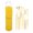 Yellow, variant on 6pcs/set Ear Wax Removal Tool Stainless Steel Earpick Wax Remover Curette Ear Pick Cleaner Spoon with Storage Pouch