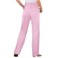 thumbnail image 2 of Woman Within Plus Size Petite Perfect Back-Elastic Gap-Free Straight-Leg Cotton Jeans, 2 of 6