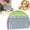 Green, variant on Crinkle Cutter, French Fry Cutter, Wavy Potato Slicer, Kitchen Vegetable Chopper, Stainless Steel Crinkle Cutting Tool for Carrot Potato Fruit, Ergonomic Handle, Black, 1 Pack