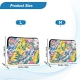 thumbnail image 4 of FORMRS 15-15.6 inch Laptop Sleeve Case Soft Carrying Quilted Computer Bag Cover, Green Mountains, 4 of 7