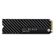 _BLACK SN750 500GB NVMe M.2 Internal Gaming SSD with Heatsink