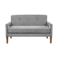 thumbnail image 5 of OakvillePark Vanton Chenille Loveseat, Gray, 5 of 11
