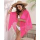 thumbnail image 5 of Pareos de Playa Bohemios para Mujer, Pareos de Transparente para Bikini, Faldas para Trajes de Baño. Rosa Roja Talla Única, 5 of 8