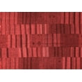 thumbnail image 1 of Ahgly Company Indoor Rectangle Abstract Red Contemporary Area Rugs, 2' x 5', 1 of 4