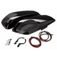 thumbnail image 4 of Kicker 46HDBLVB 6 x 9-Inch Vivid Black Bag Lids for Harley-Davidson- Gloss Black, 4 of 4