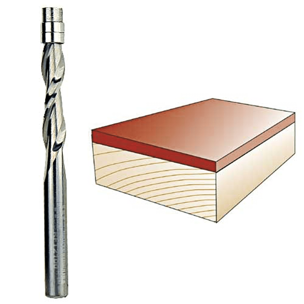 Whiteside Routeur Bits RFT2100 1//4 Pouces Diamètre Spirale Flush Trim Up Cut