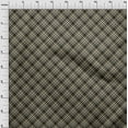 thumbnail image 4 of oneOone Cotton Flex Dark Olive Green Fabric Plaid Fabric For Sewing Printed Craft Fabric By The Yard 40 Inch Wide, 4 of 4