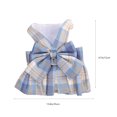 thumbnail image 4 of Rabbit Bow Harness Bunny Leash Harness Small Pet Harness Set Small Pets Traction Rope, 4 of 8
