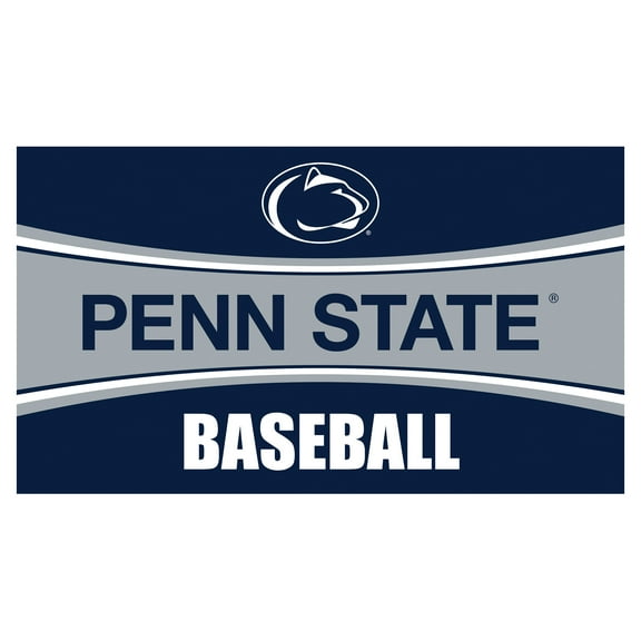 Penn State Nittany Lions 28" x 16" Baseball Trapper Door Mat