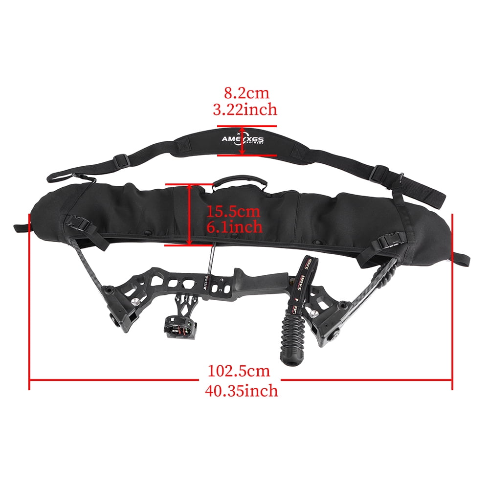 KAIMEI Compound Bow Package 14-40lbs Adjustable with 12 Pure Carbon Arrows 600 Spine, Halloween Pumpkin Target Papers, AMEpC Bow Bag for Hunting & Archery