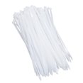 thumbnail image 4 of Bridas de nailon, 100 bridas para cables de 250 libras, bridas para cables de alta resistencia, bridas para cables blancas, funcionalidad versátil, 4 of 9