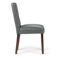 thumbnail image 4 of Simpli Home Ashford Parson Dining Chair (Set of 2) in Stone Grey, 4 of 11