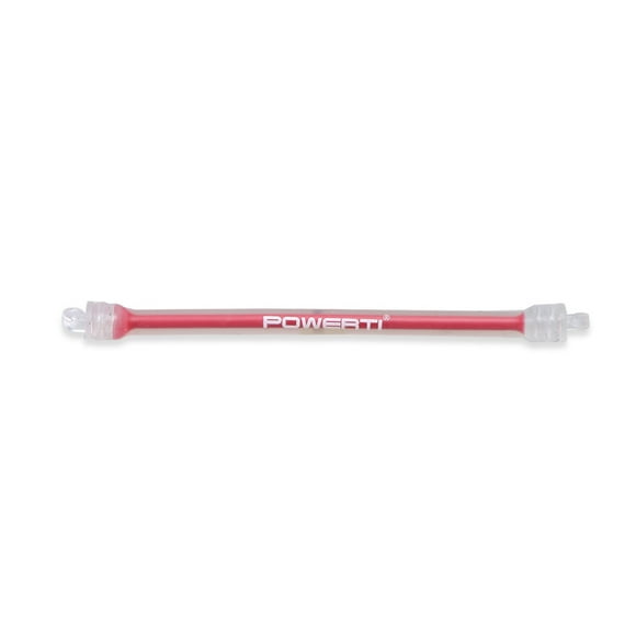 POWERTI POWERTI Dual Hook Tennis Racket Vibration Dampener - High-Elasticity Silicone, Shock Absorption, Red/Blue/White/Yellow, 13cm/5in Length