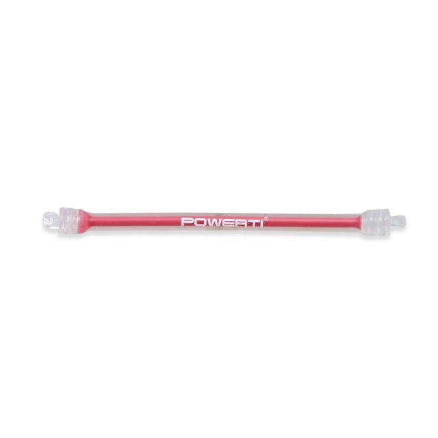 POWERTI POWERTI Dual Hook Tennis Racket Vibration Dampener - High-Elasticity Silicone, Shock Absorption, Red/Blue/White/Yellow, 13cm/5in Length