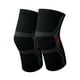 thumbnail image 1 of 2x rodilleras protectoras de cómodas antideslizantes manga de compresión rodillera soporte para correr gimnasio levantamiento de pesas Rojo L, 1 of 9