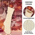 thumbnail image 3 of Knitted Christmas Stockings 3 Pack, 18 Inches Hanging Stocking, Gift for Holiday Party Season Decor, 3 of 8